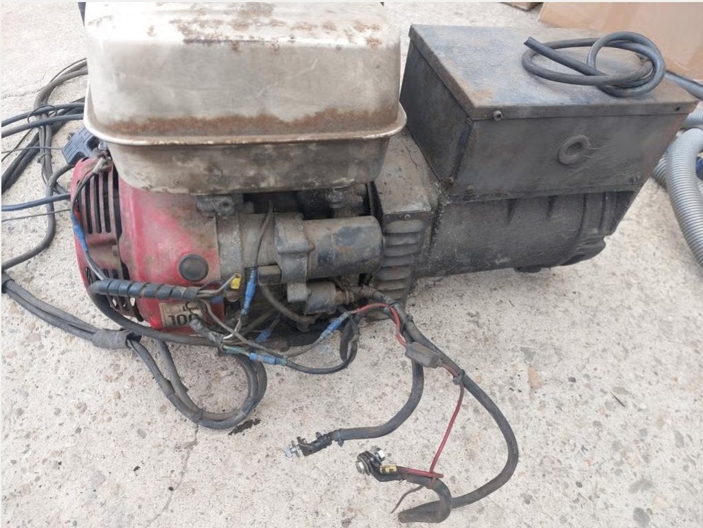 Honda gx390 13.0 benzine stroomgroep, aggregaat, generator, Ophalen, Gebruikt, Elektrisch startend, Benzine