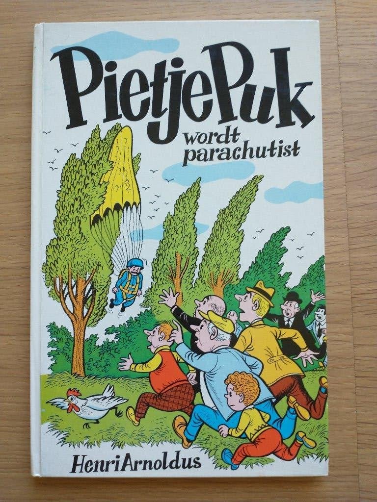 Pietje Puk wordt parachutist, Boeken, Gelezen, Fictie algemeen, Henri Arnoldus, Ophalen of Verzenden