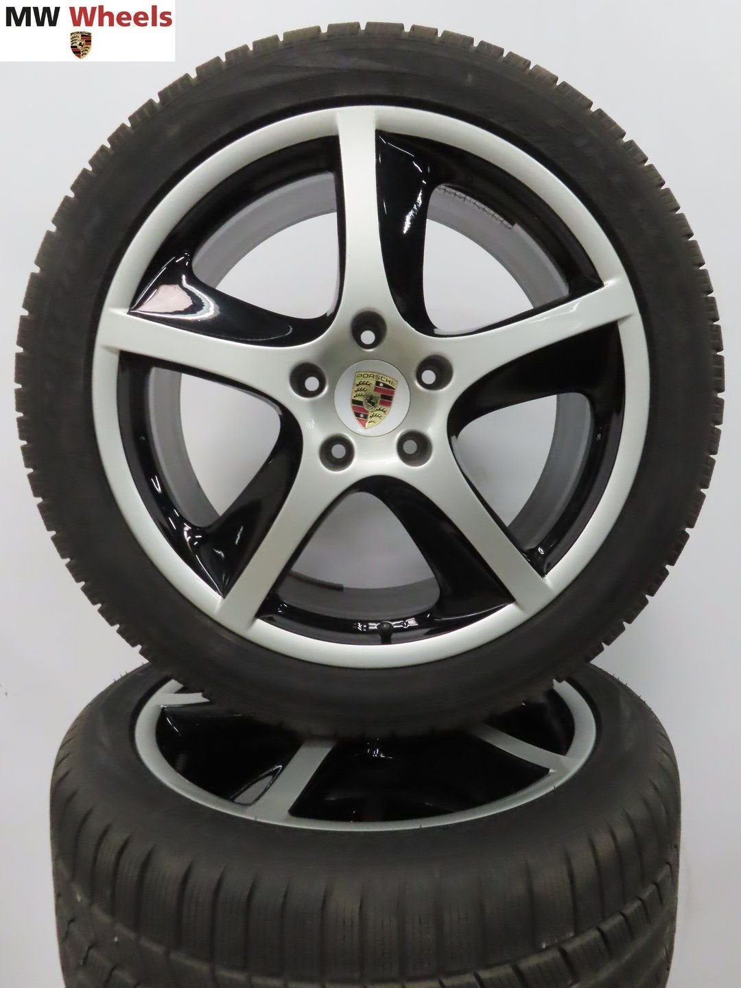 Originele Porsche Cayenne Techno 20 inch velgen winterbanden, Pneus et Jantes, Pneus hiver, 275 mm, -