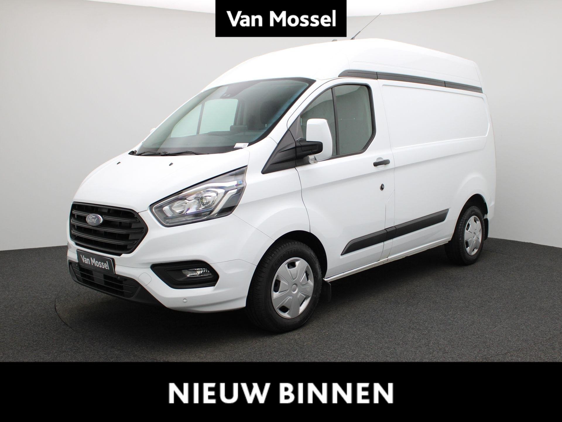 Ford Transit Custom 300 2.0 TDCI L1H2 Trend, Auto's, Bestelwagens en Lichte vracht, Stof, Euro 6, Wit, Diesel
