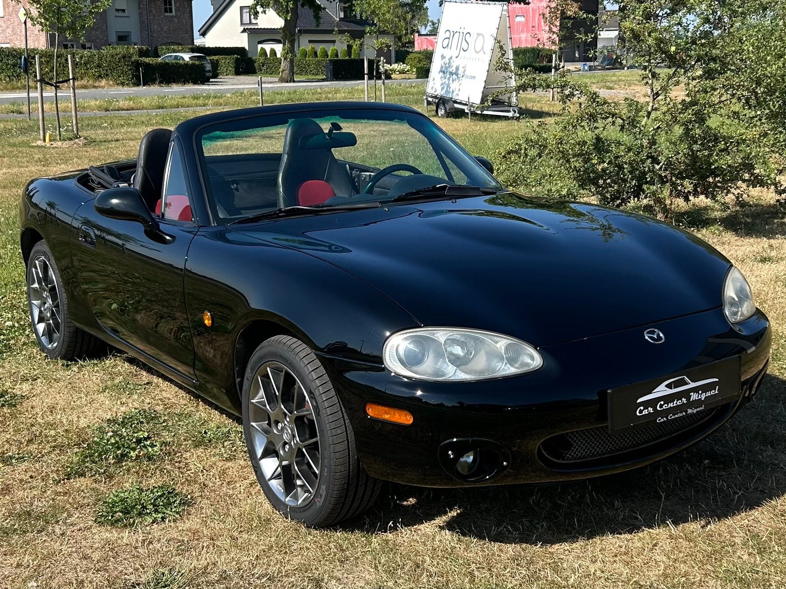 Mazda MX5 NBFL 1.6i Open Air editie, Achterwielaandrijving, Zwart, 4 cilinders, 1600 cc