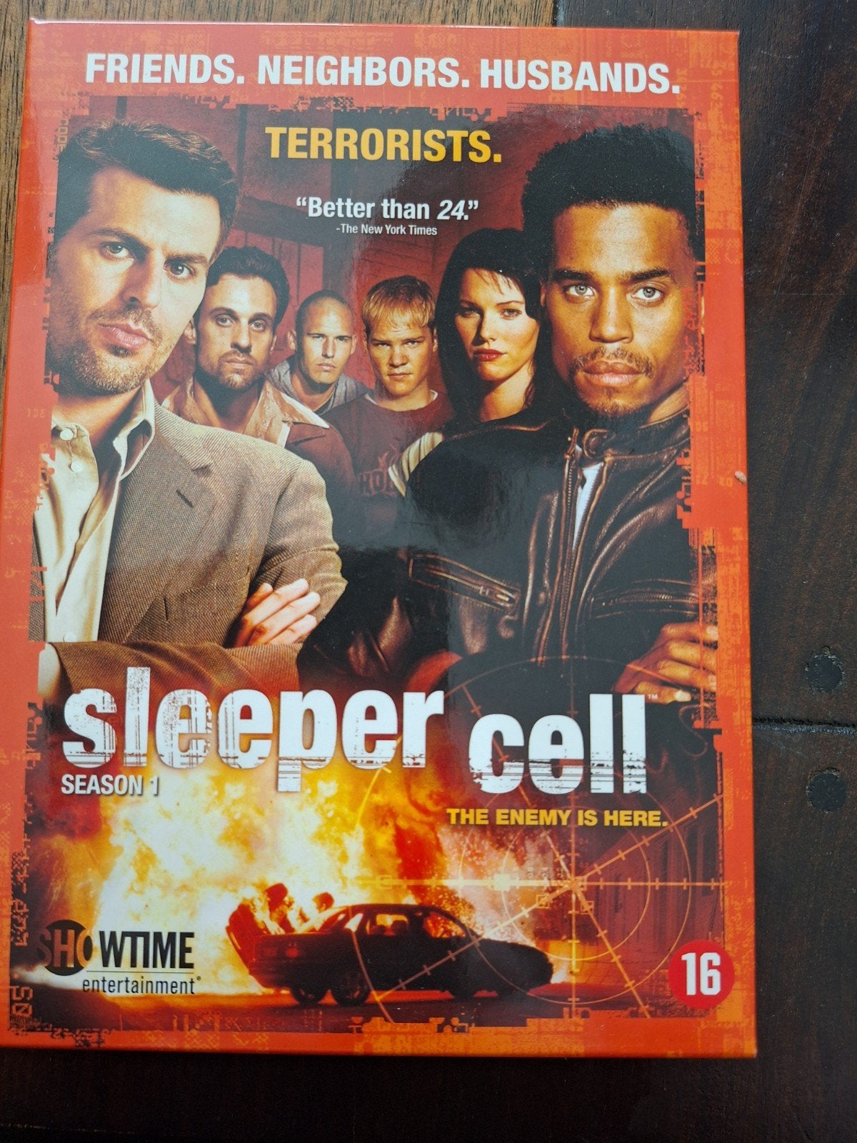 Sleeper Cell - Seizoen 1 (DVD) - Actie/Misdaad, Cd's en Dvd's, Dvd's | Tv en Series, Ophalen of Verzenden, Misdaad, Seizoen 1