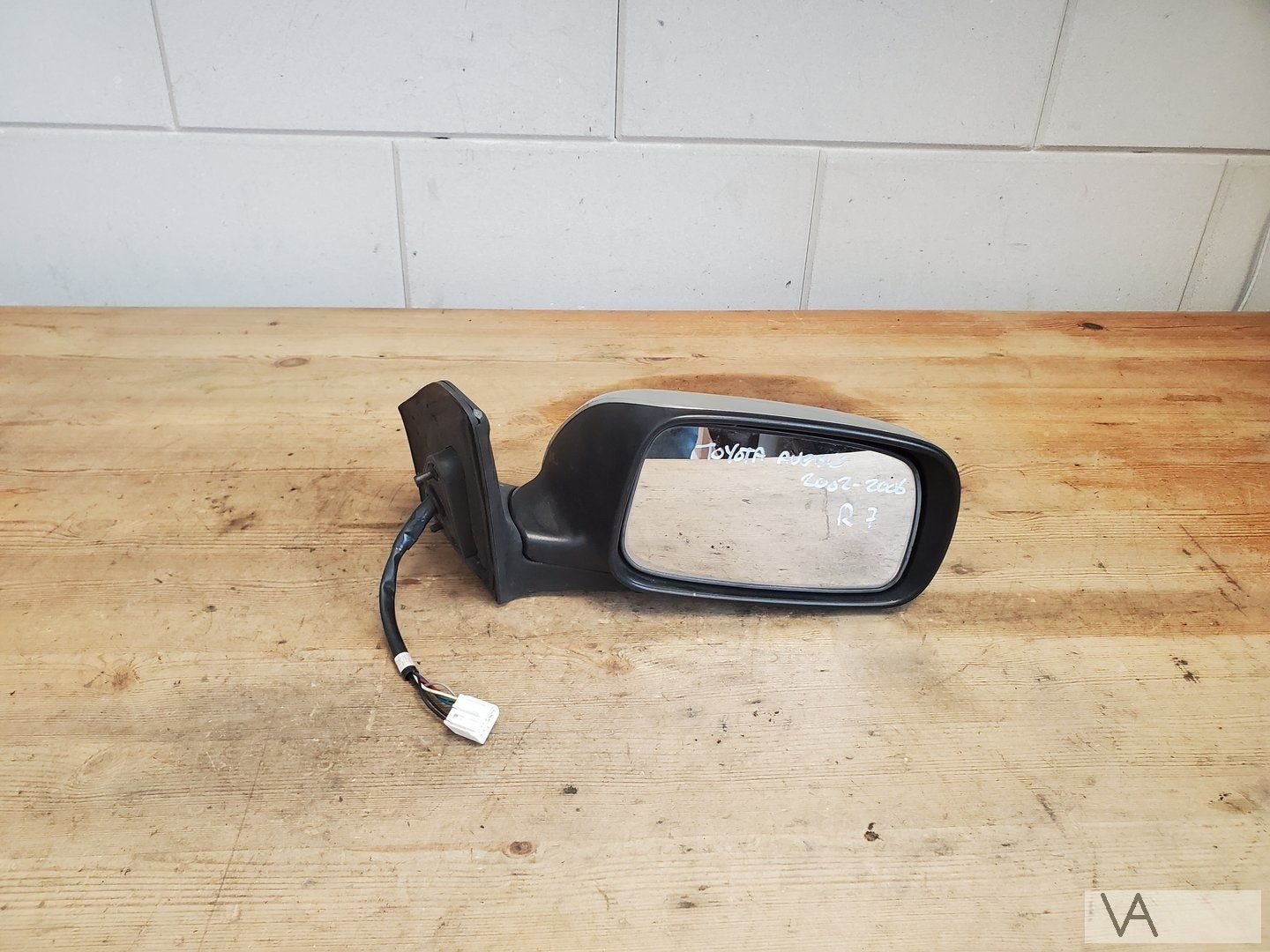 Toyota Avensis 2002 - 2005 spiegel rechts 7 draden grijs €50, Gebruikt, -, -, Ophalen of Verzenden