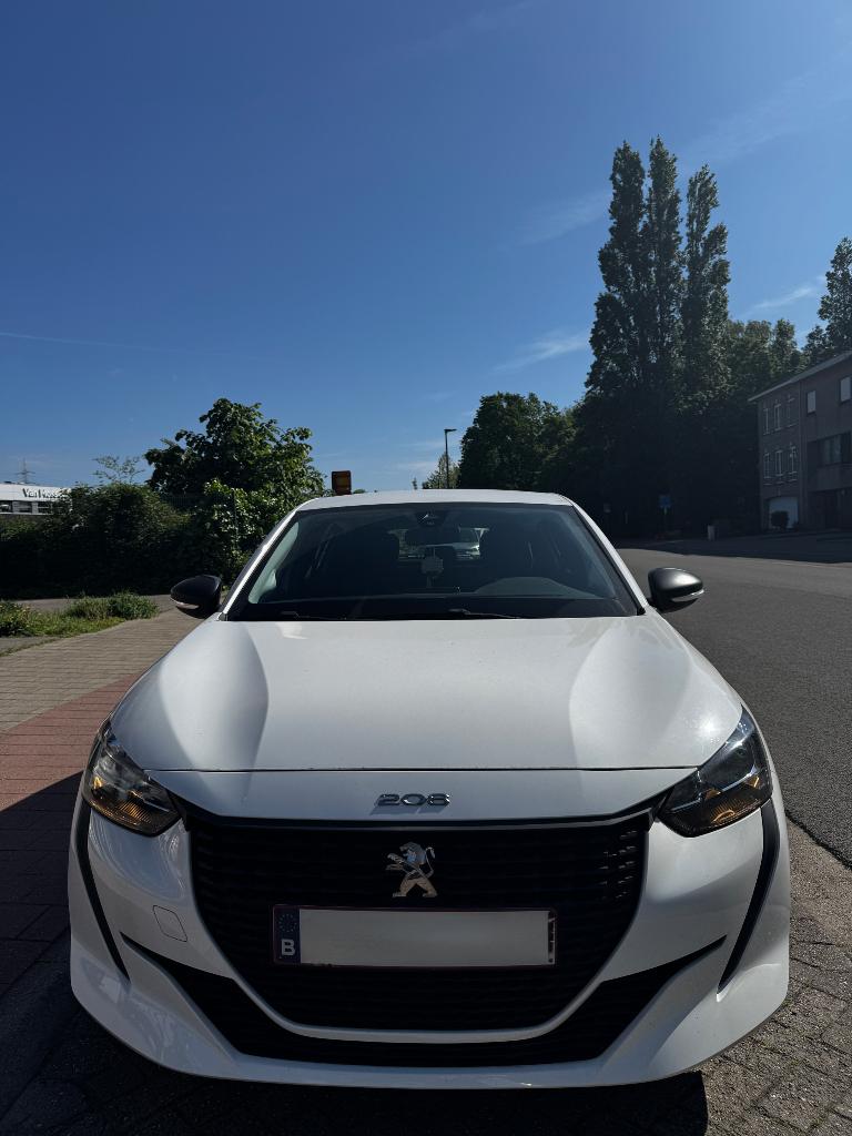 Peugeot 208  1.2 (2021), Auto's, Voorwielaandrijving, Stof, 1199 cc, Wit