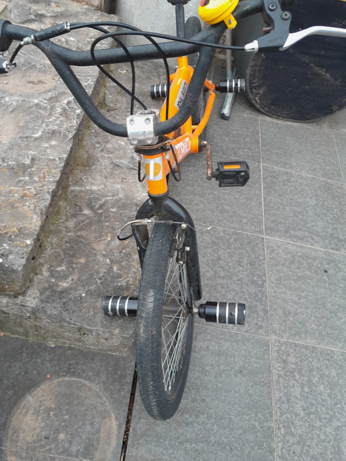stunt bmx, Ophalen