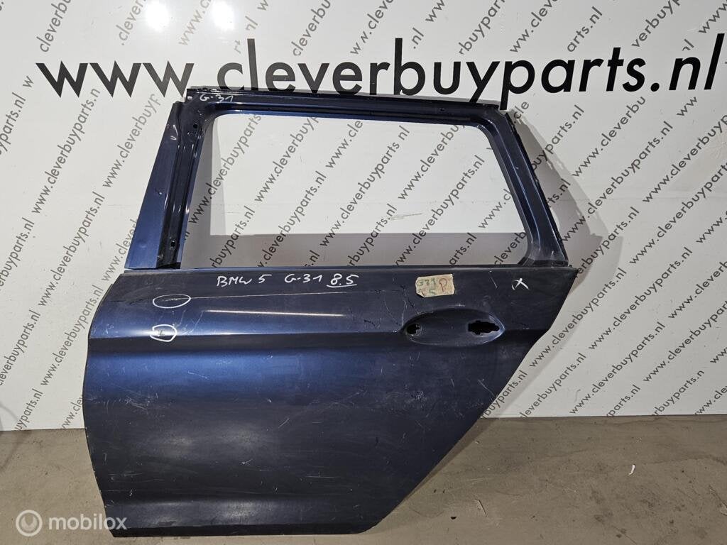 Achterdeur links origineel links BMW 5-serie G30 ('17-'20), Gebruikt, Ophalen of Verzenden, BMW, BMW
