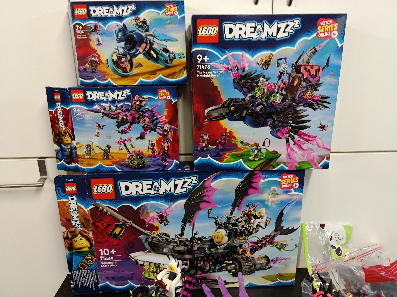 Lego dreamzzz - lot van 4 sets, Ophalen of Verzenden, Compleet, Lego