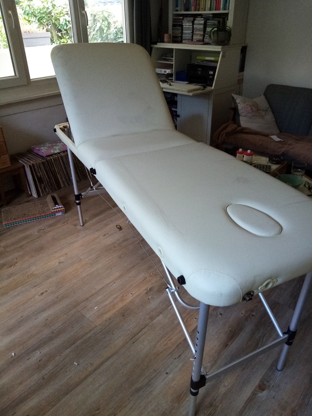 opklapbare en draagbare multifunctionele massagetafel, Sport en Fitness, Massageproducten, Ophalen, Zo goed als nieuw, Massagetafel
