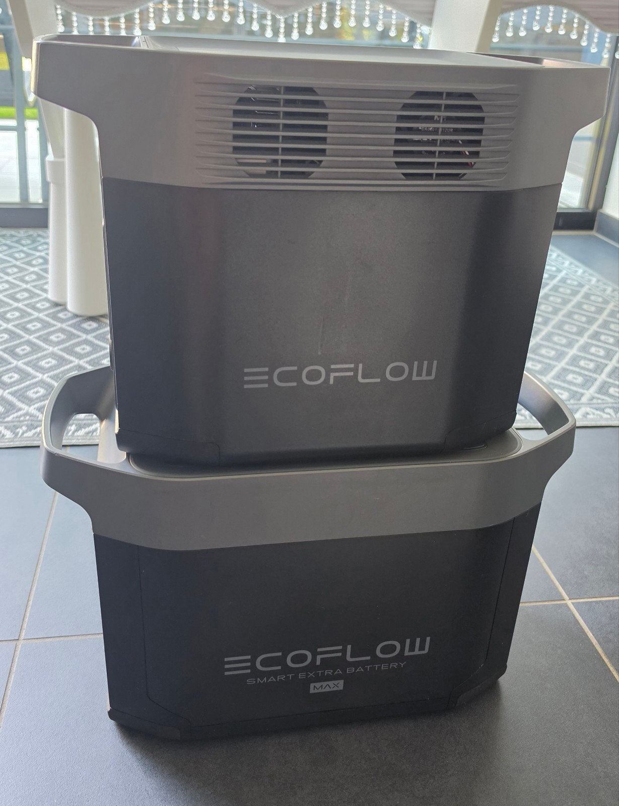 Ecoflow Delta 2 (1kwh)+ Extra battery (2kwh), Autos : Pièces & Accessoires, Batteries & Accessoires, Utilisé, Enlèvement