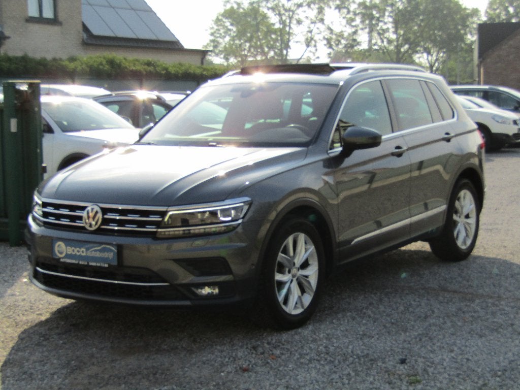 Vw Tiguan 2.0 TDI Automaat Highline, Cuir, Argent ou Gris, Achat, Entreprise