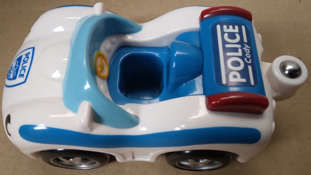 Cop car Cody - WOW, Kinderen en Baby's, Speelgoed |Speelgoedvoertuigen, Gebruikt, Ophalen