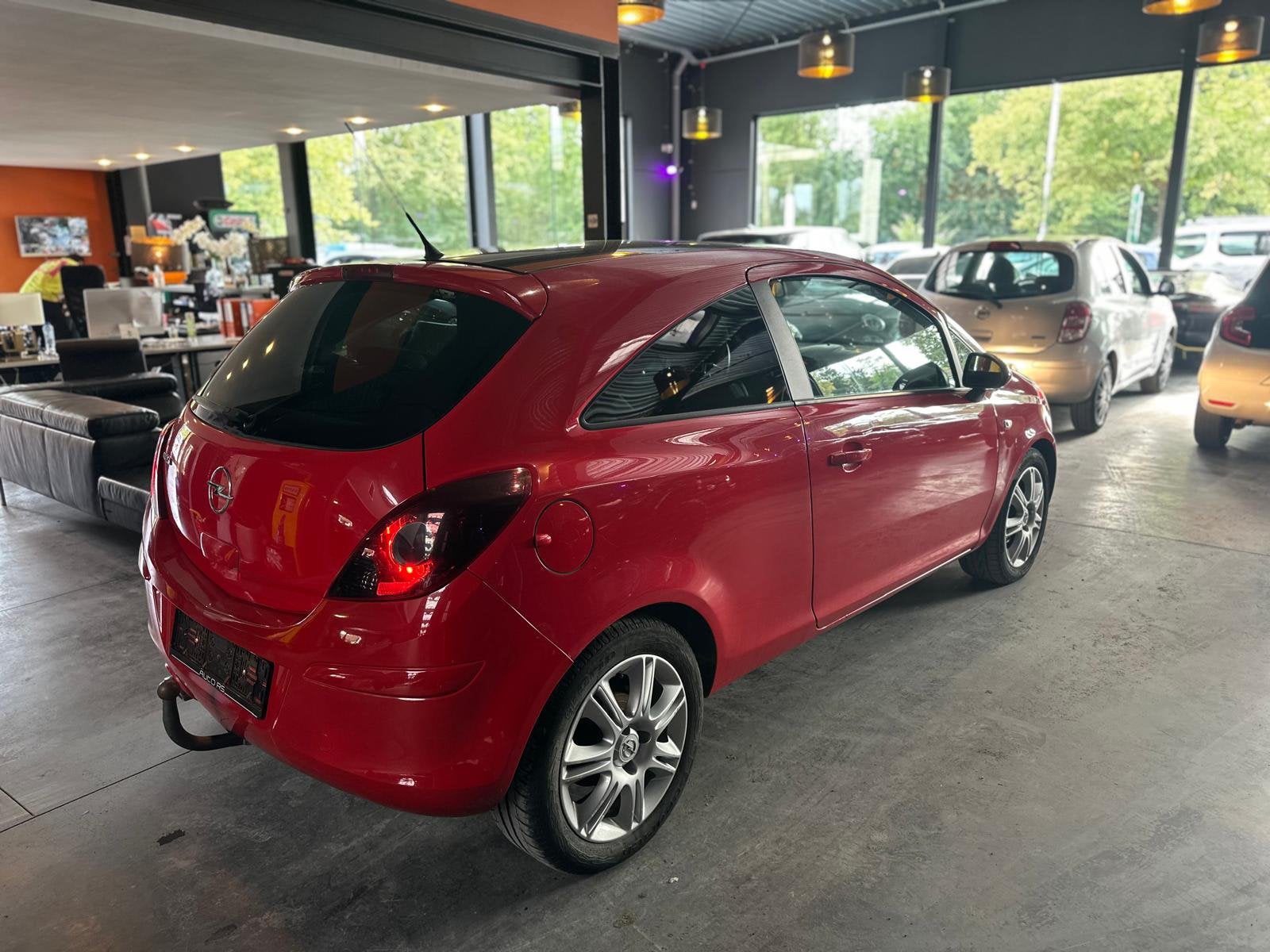 OPEL CORSA, Rouge, Achat, Entreprise, Noir
