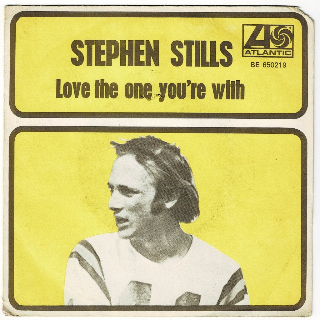 Stephen STILLS - Love the one you're with/ To a flame, CD & DVD, Vinyles | Rock, Pop rock, 7 inch, Utilisé, Autres types