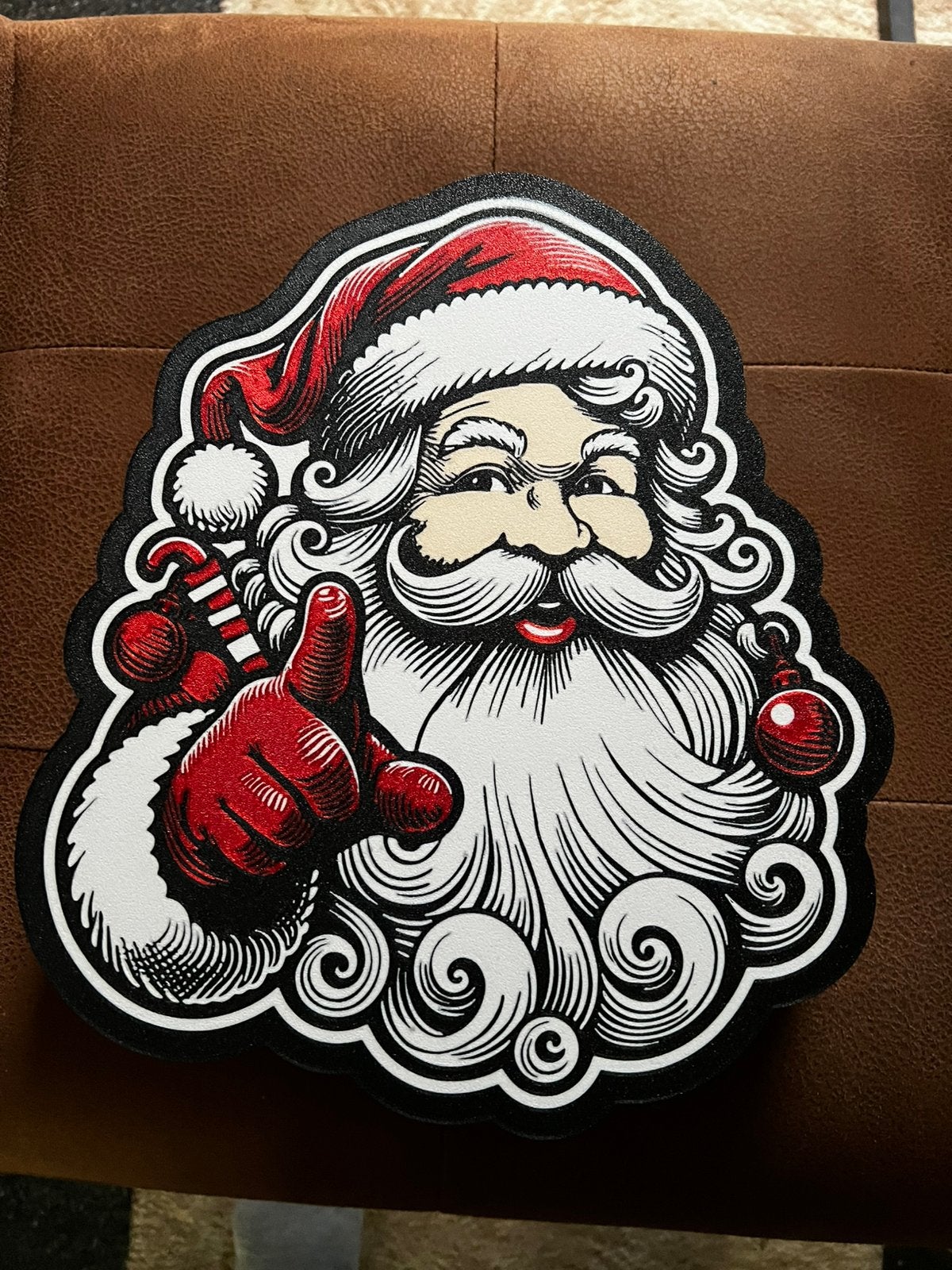 Santa Kerstman lightbox 3D, Enlèvement ou Envoi