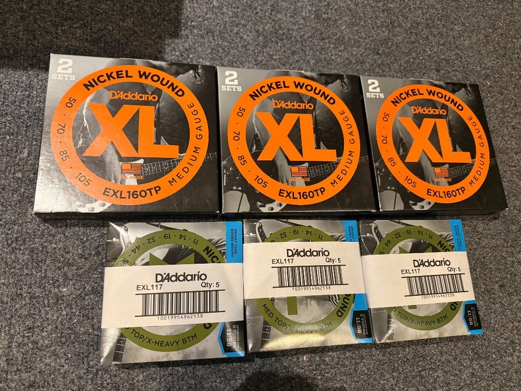 D’Addario snaren Bas en gitaar TE KOOP!, Ophalen of Verzenden, Nieuw, Elektrische gitaar