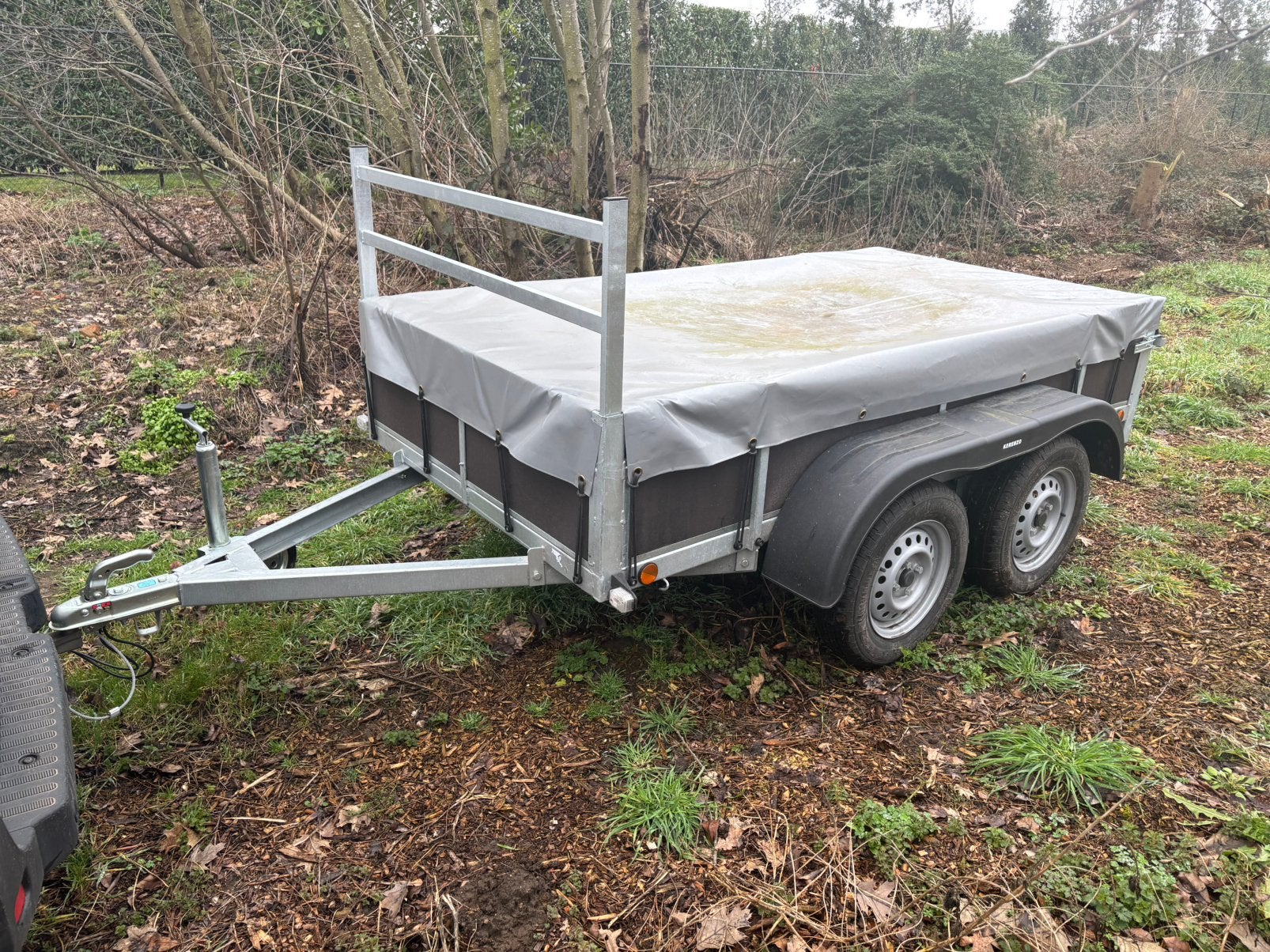 Aanhangwagen kerenzo 750kg nieuwstaat, Enlèvement, Comme neuf