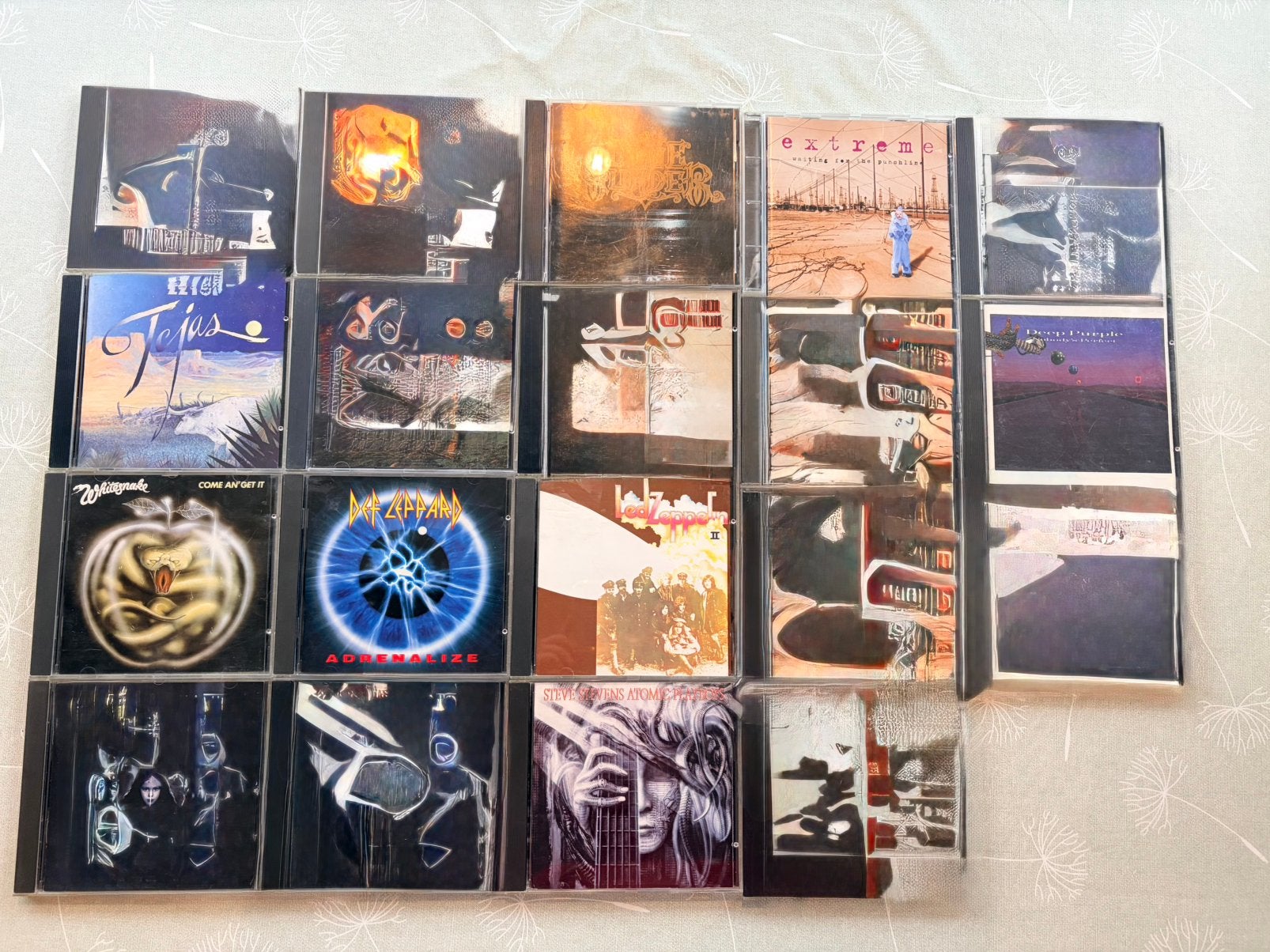 Collectie hardrock / heavy metal CD's in mooie staat, Cd's en Dvd's, Rock, Inclusief doosje, Ophalen of Verzenden, Zo goed als nieuw