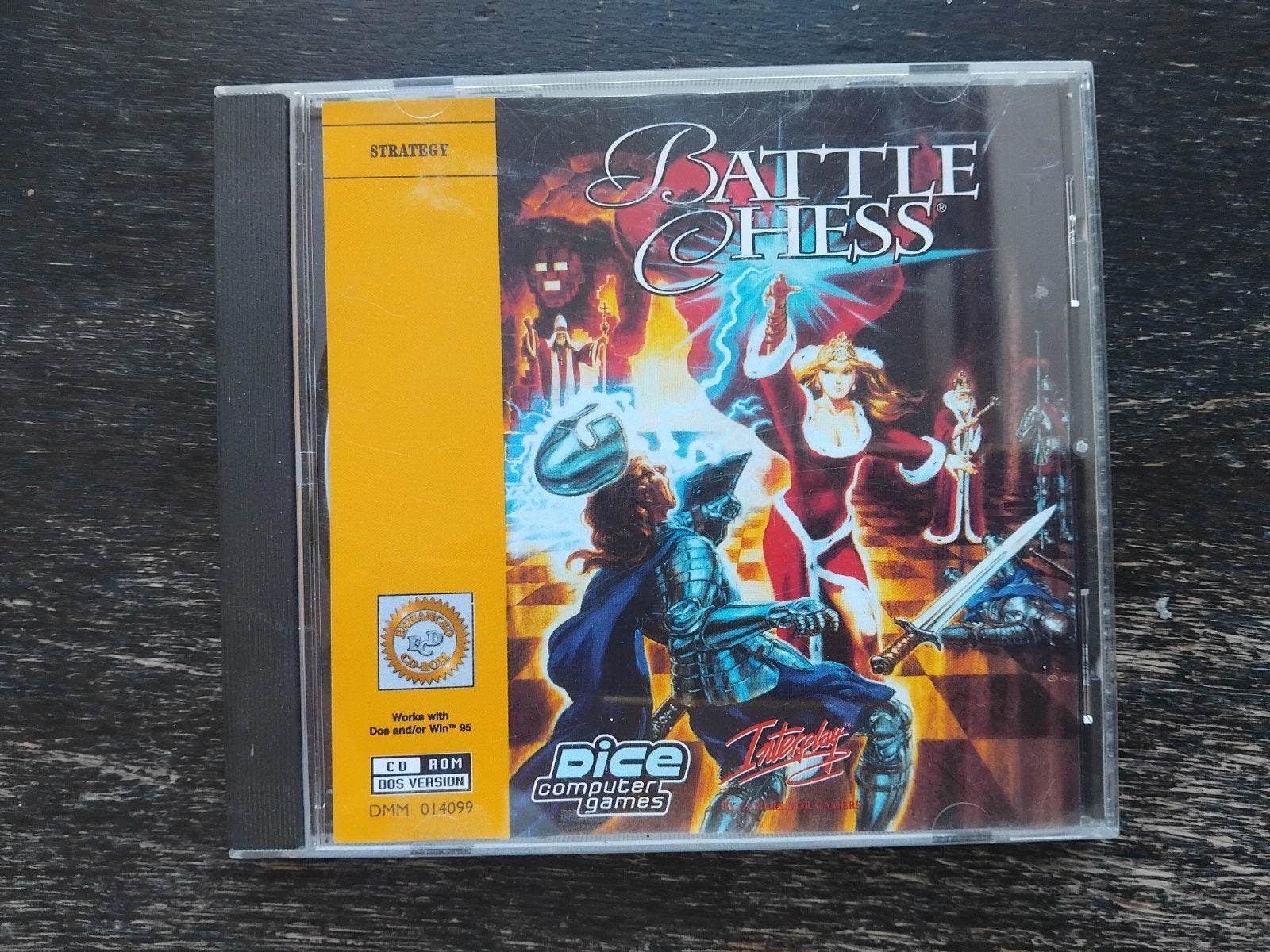 Battle Chess PC CD-ROM – DOS / Windows 95 – retro game, Cd's en Dvd's, Ophalen of Verzenden