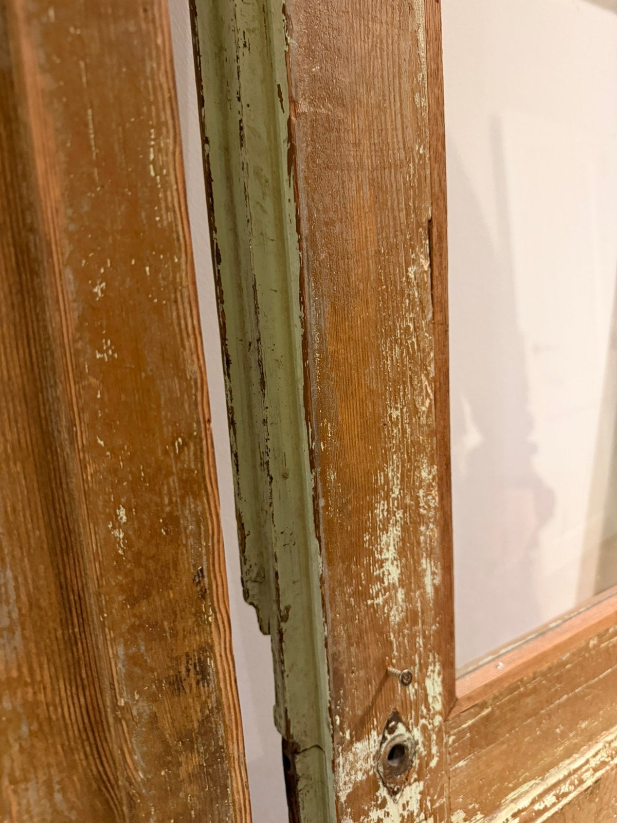 Koppel antieke deuren, Doe-het-zelf en Bouw, Ophalen, Gebruikt, 215 cm of meer, Binnendeur