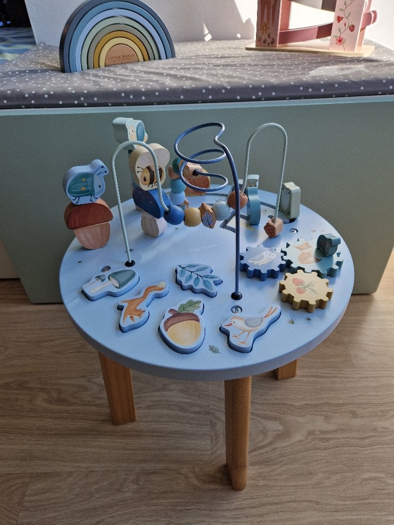 Little dutch activiteitentafel, Kinderen en Baby's, Speelgoed | Houten speelgoed, Ophalen, Zo goed als nieuw