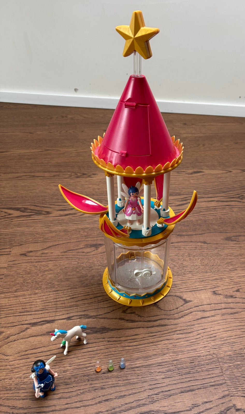 Playmobil 6688 Super 4 Donella et tour fleurie musicale, Enlèvement ou Envoi, Kit complet, Utilisé, Figurines