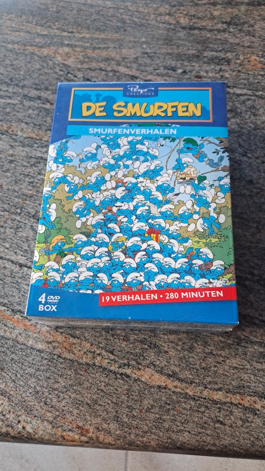 De Smurfen 4 dvd box, Ophalen, Nieuw
