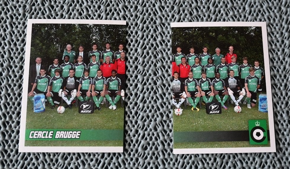 Panini Football 2011 Cercle Brugge / Teamfoto, Verzamelen, Verzenden, Nieuw, Poster, Plaatje of Sticker