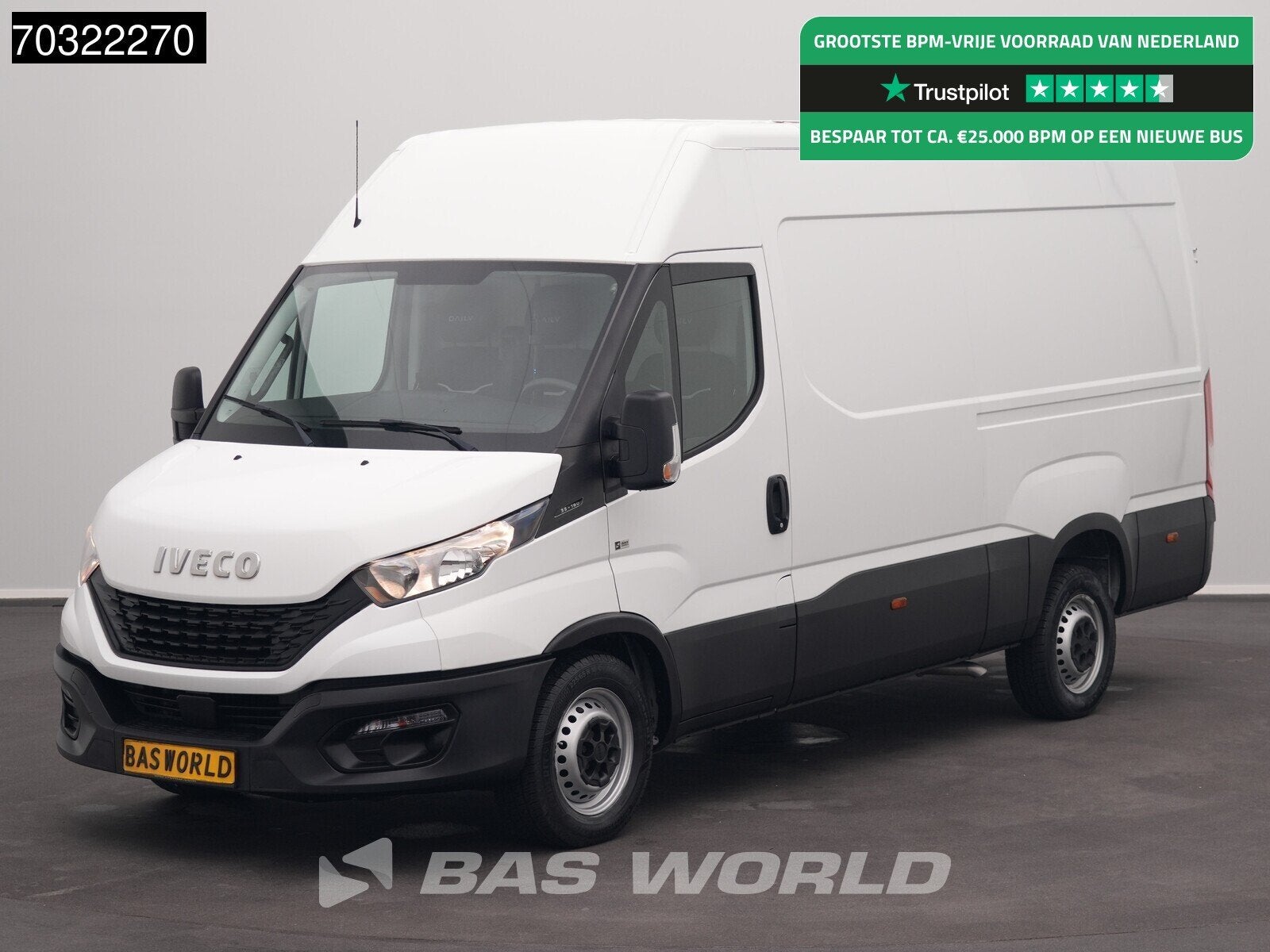 Iveco Daily 35S14 L2H2 Airco Cruise Parkeersensoren 3,5t Tre, Autos, Camionnettes & Utilitaires, Entreprise, Achat, Air conditionné