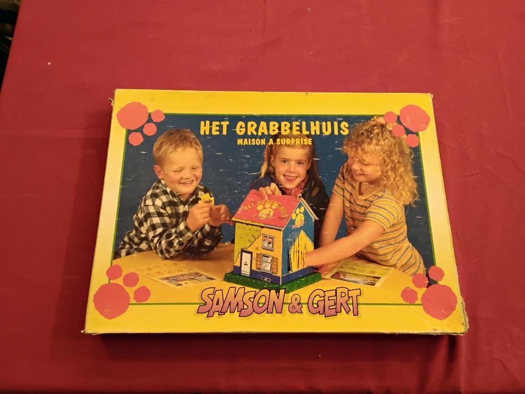 Spel Samson & Gert grabbelhuis, Hobby en Vrije tijd, Ophalen, Gebruikt