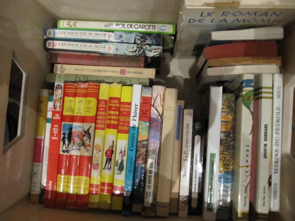 2 lots de livres divers (40 livres par lot), Enlèvement, Utilisé, Belgique