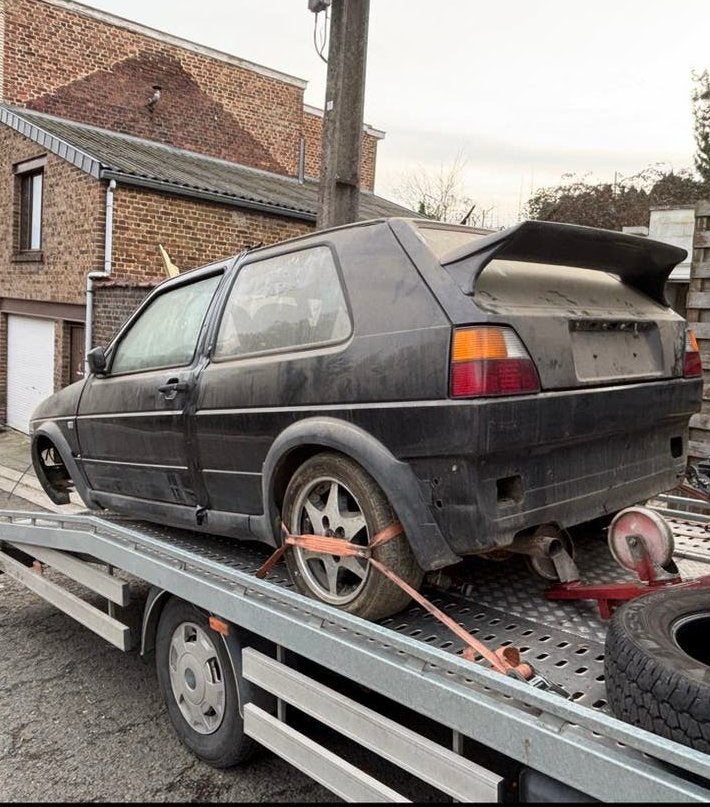 Golf 2 GTI 16v a restaurer, Autos, Achat, Boîte manuelle, Essence, Golf