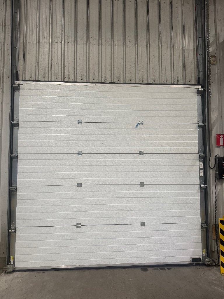 Sectionale garagepoort 3m x 2,9m, Ophalen, Gebruikt, Garagedeur, 120 cm of meer