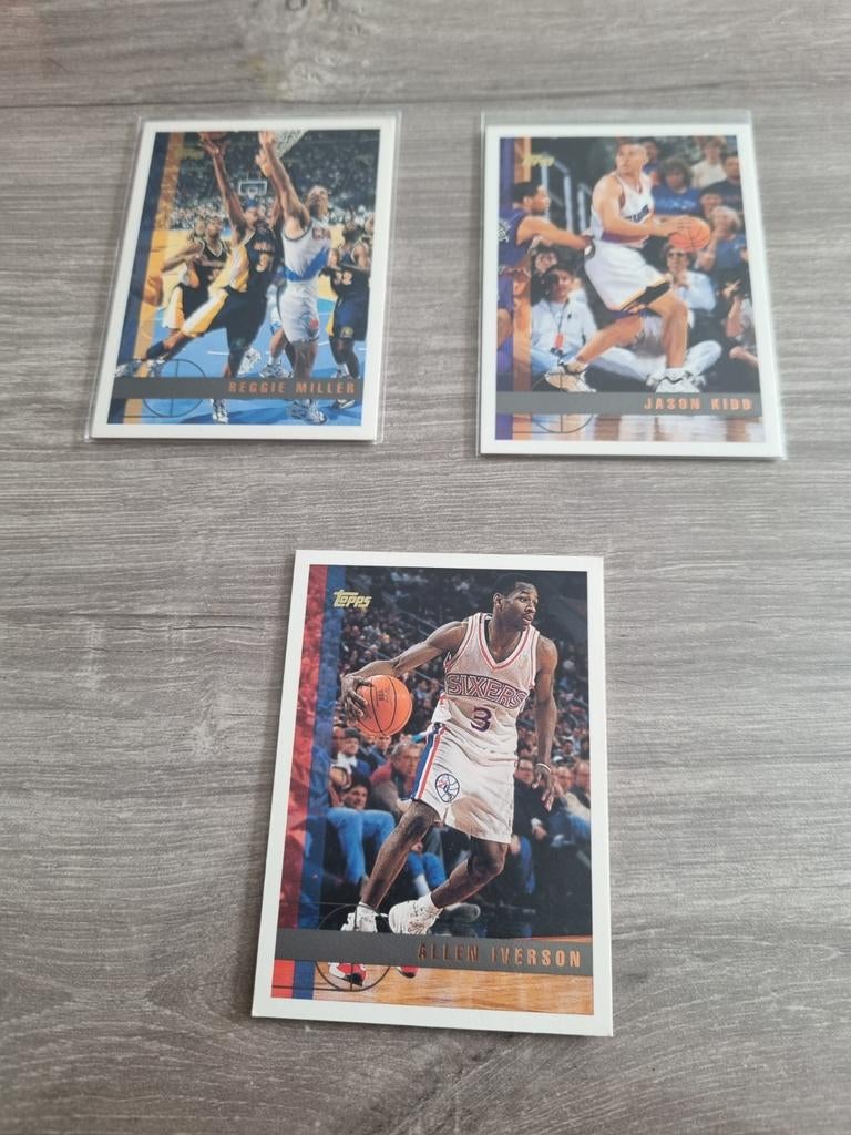 Topps 97-98, Ophalen of Verzenden, Gebruikt, Meerdere plaatjes
