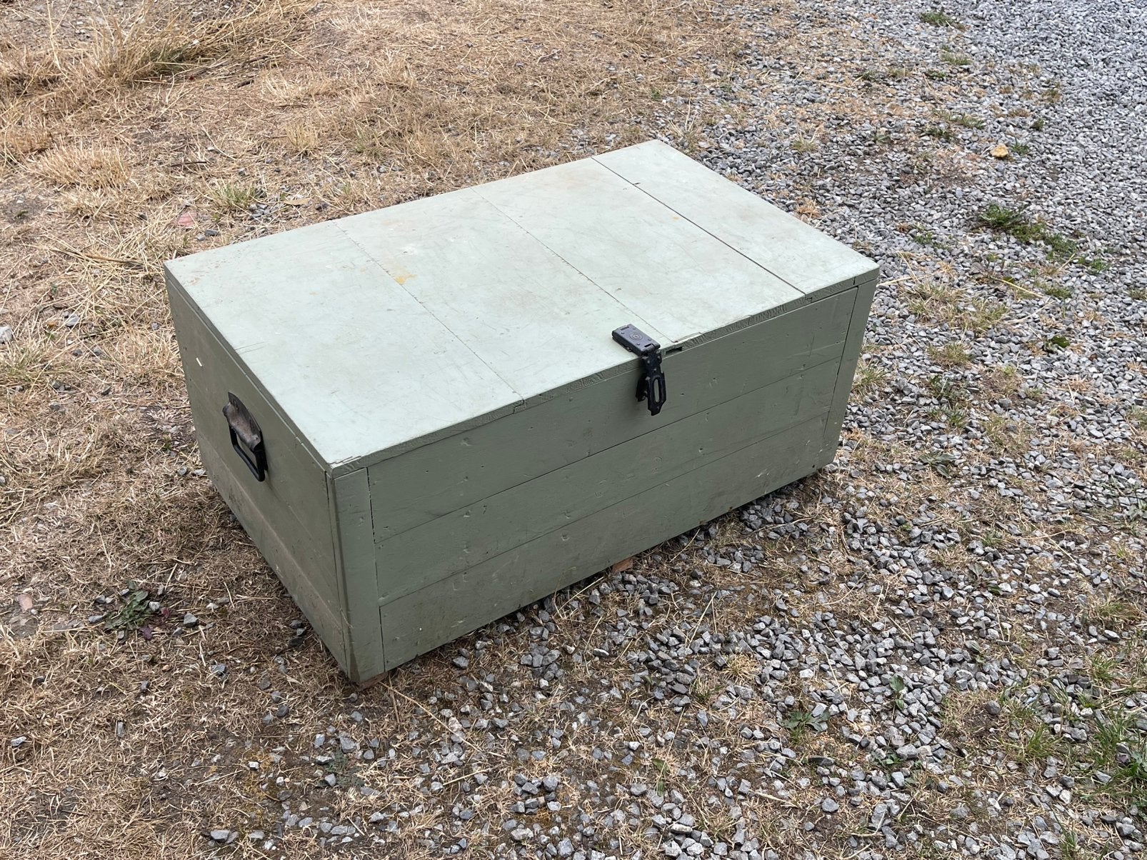 Coffre en bois, Ophalen, Gebruikt, Overige houtsoorten