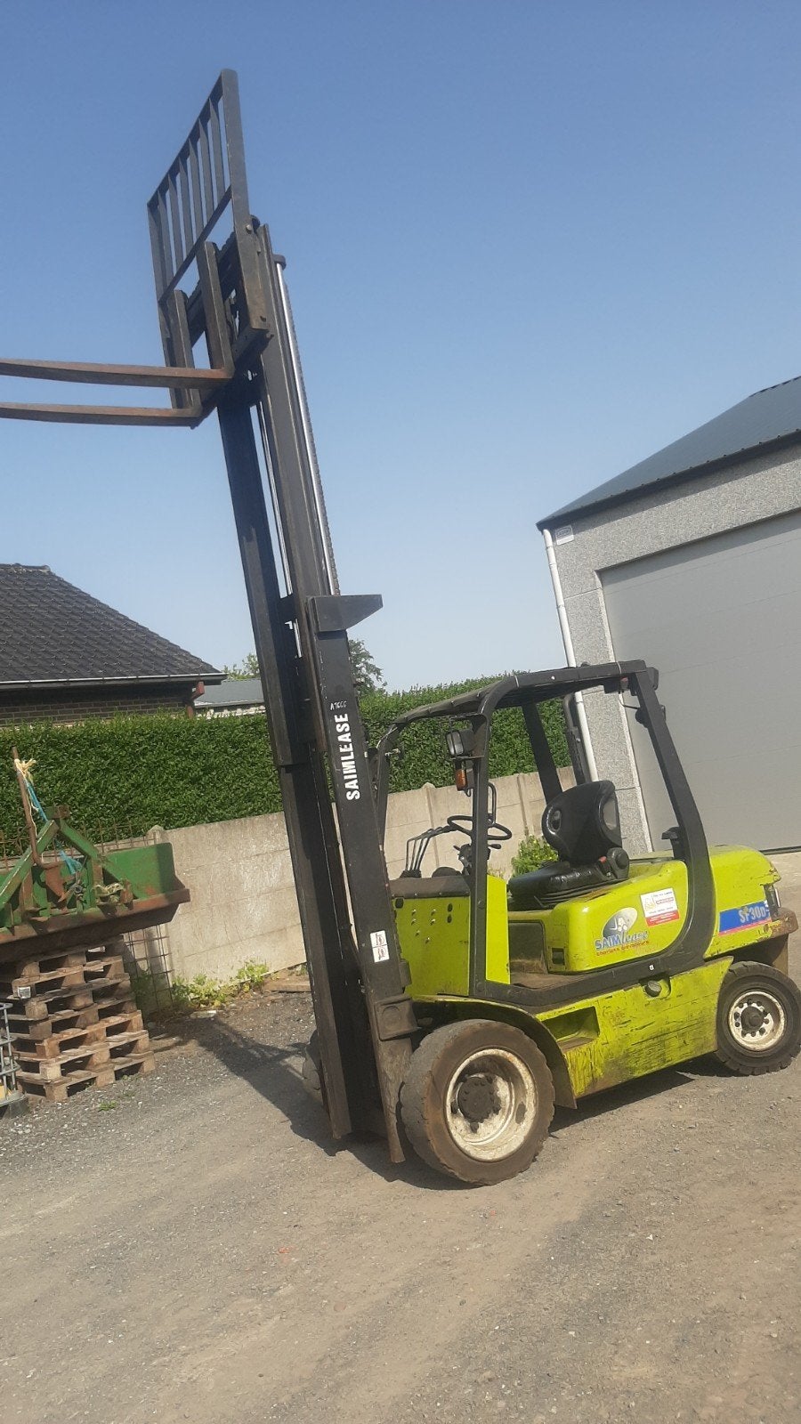 samsung, Zakelijke goederen, Machines en Bouw | Heftrucks en Intern transport, Ophalen, Diesel
