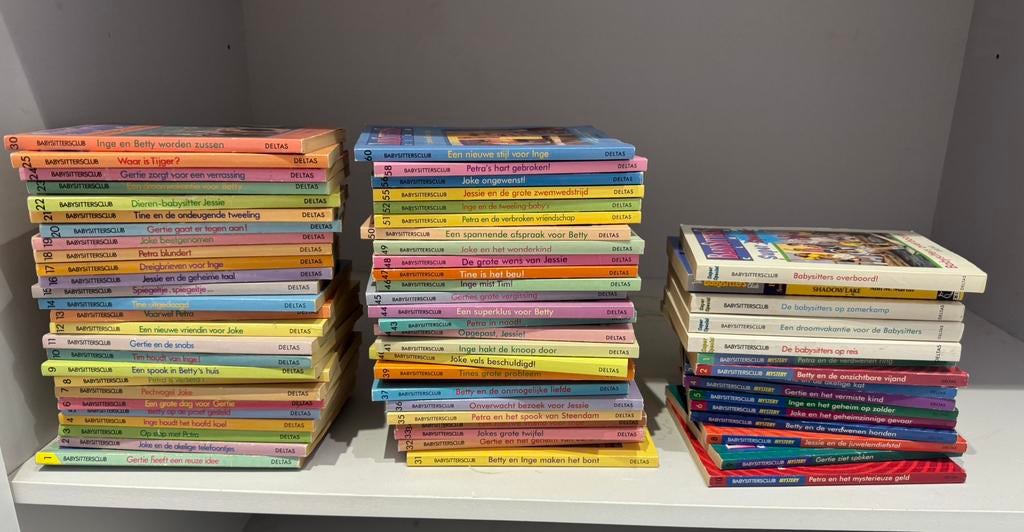 Babysittersclub boeken, Boeken, Ophalen, Gelezen, Fictie