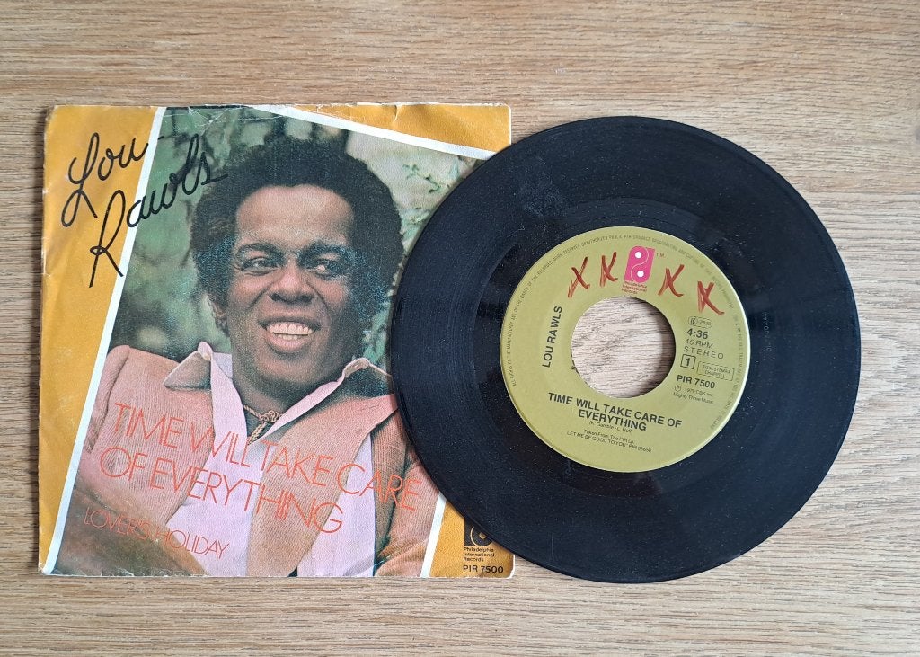 Lou Rawls - Time Will Take Care Of Everything, Cd's en Dvd's, Vinyl Singles, Gebruikt, Originele persing, 7 inch, Single