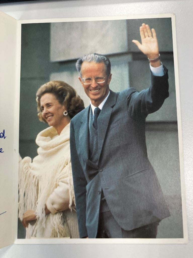 Koninklijke kaart 1993 Fabiola Boudewijn, Ophalen of Verzenden, Gebruikt