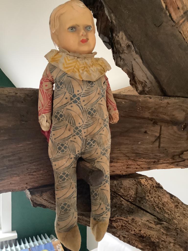 Oud popje 100 jaar, Ophalen