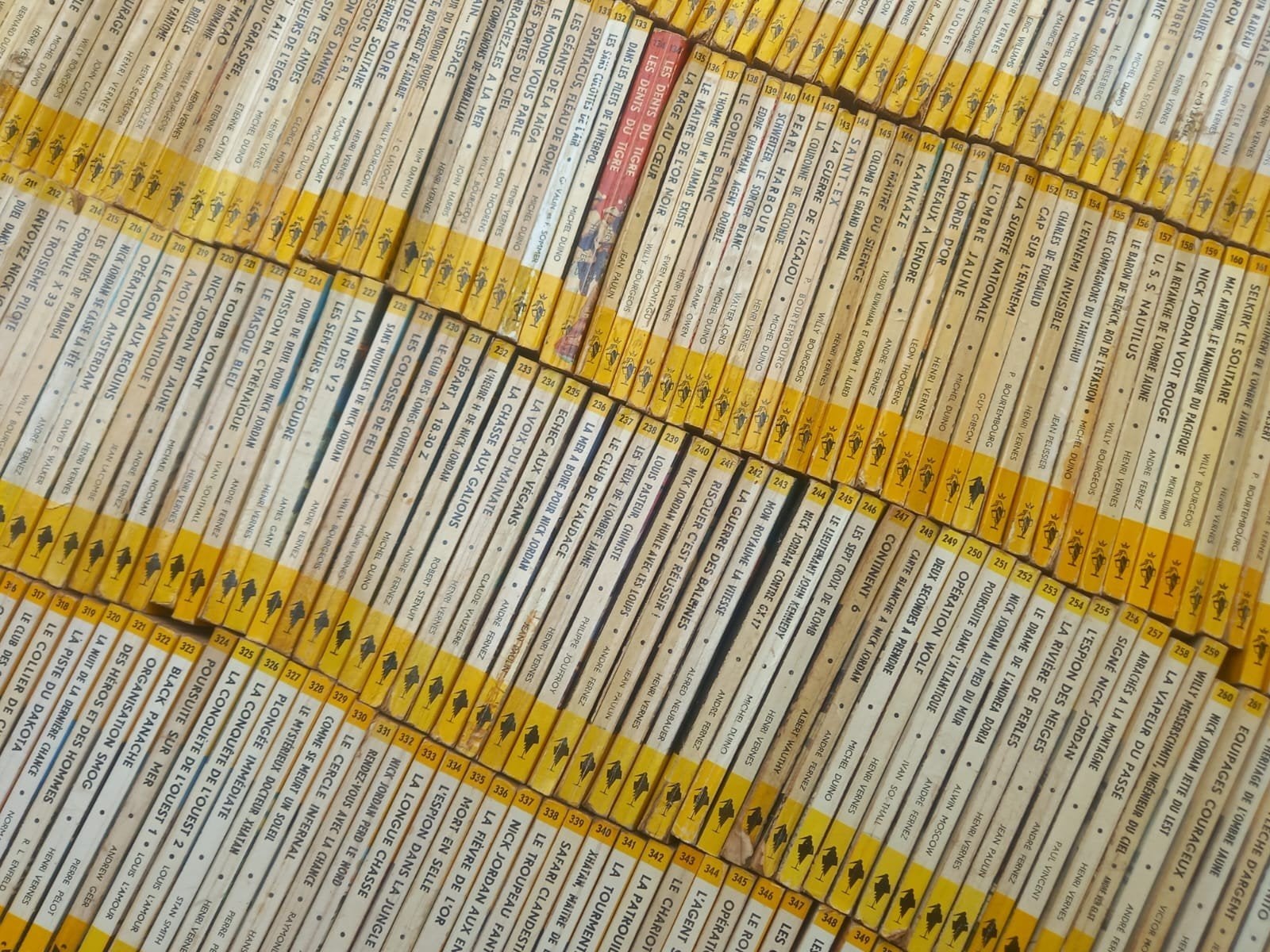 RARE – Collection COMPLÈTE Marabout Junior (352 volumes), Livres, Enlèvement, Utilisé
