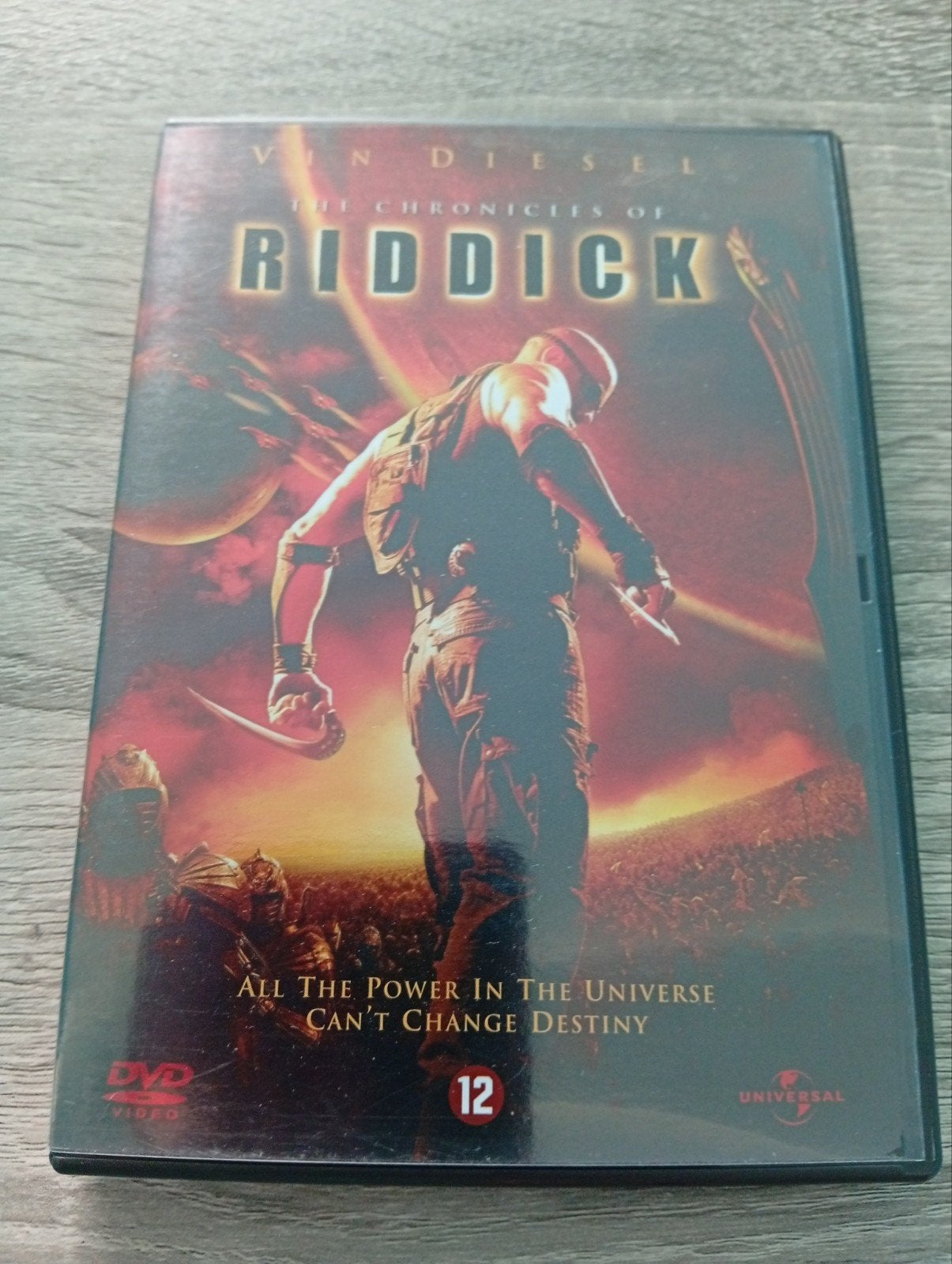 riddick science fiction dvd vin diesel, Engels, Nederlands, Ophalen of Verzenden, Zo goed als nieuw