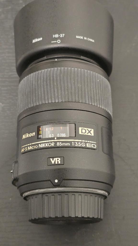 Objectif Nikkon micro 85 mm, Ophalen of Verzenden, Nieuw, Macrolens