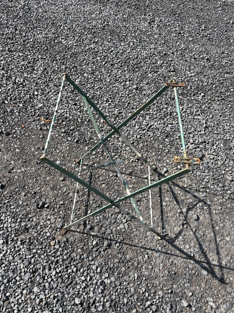 Onderstel klaptafel, Tuin en Terras, Ophalen, Gebruikt, Metaal