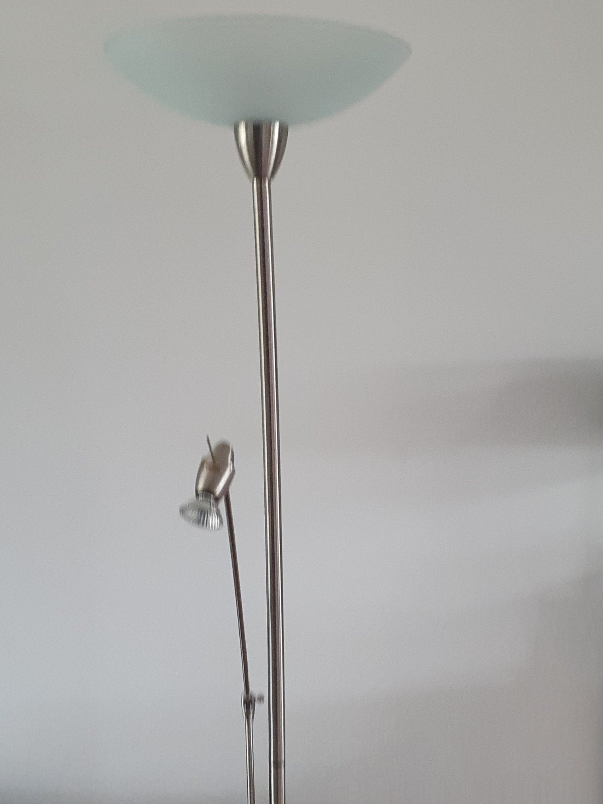 staande lamp in inox, Huis en Inrichting, Ophalen
