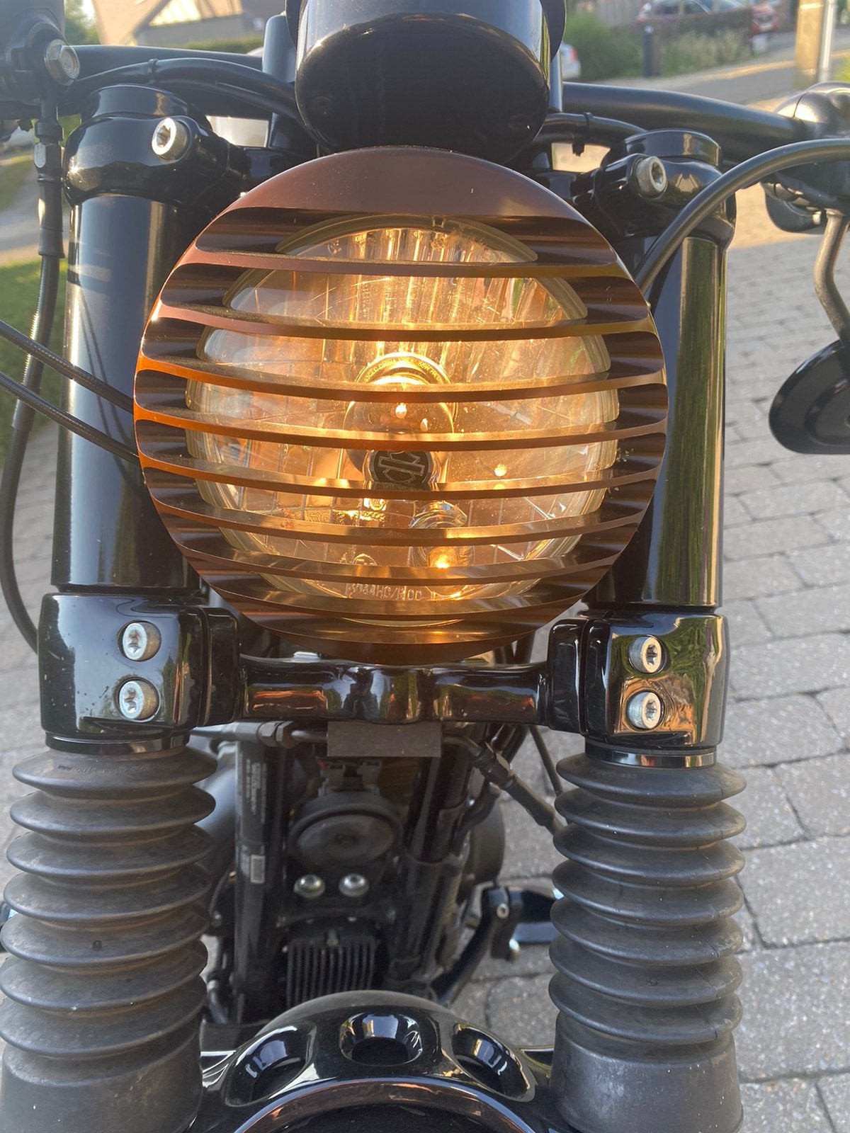 Grill koplamp, Motoren, Ophalen of Verzenden, Gebruikt