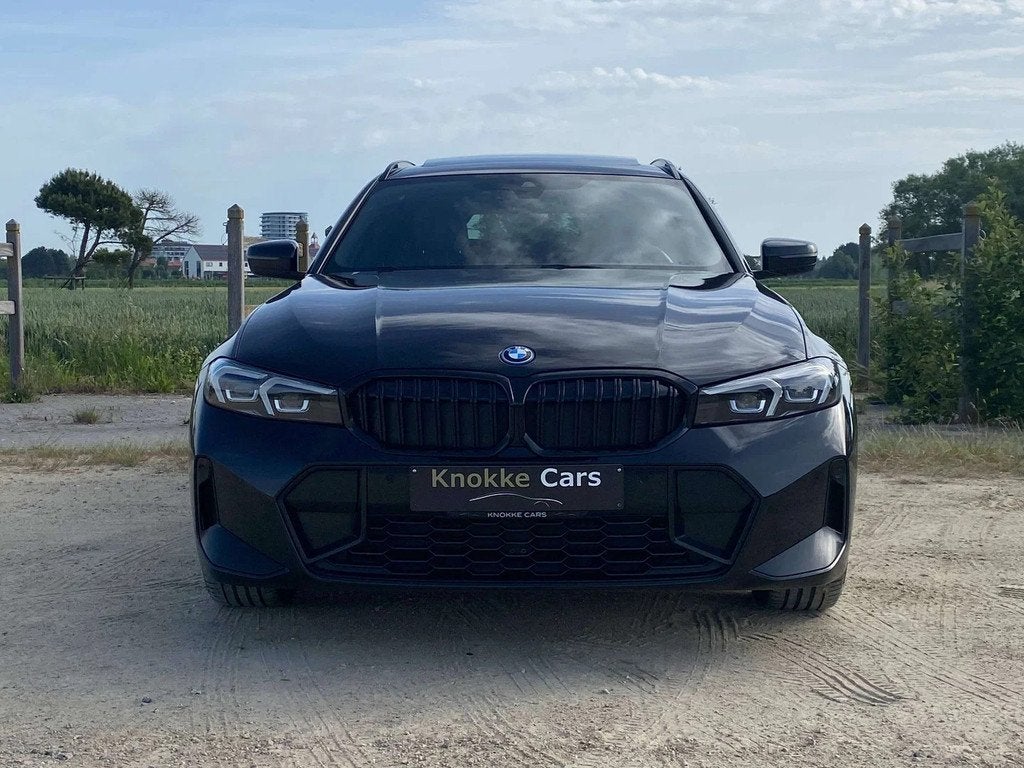 BMW 3 Serie 330 M-PACK,Memory seats,Parkeerhulp met camera,H, Autos, Cuir, Euro 6, 5 portes, Automatique