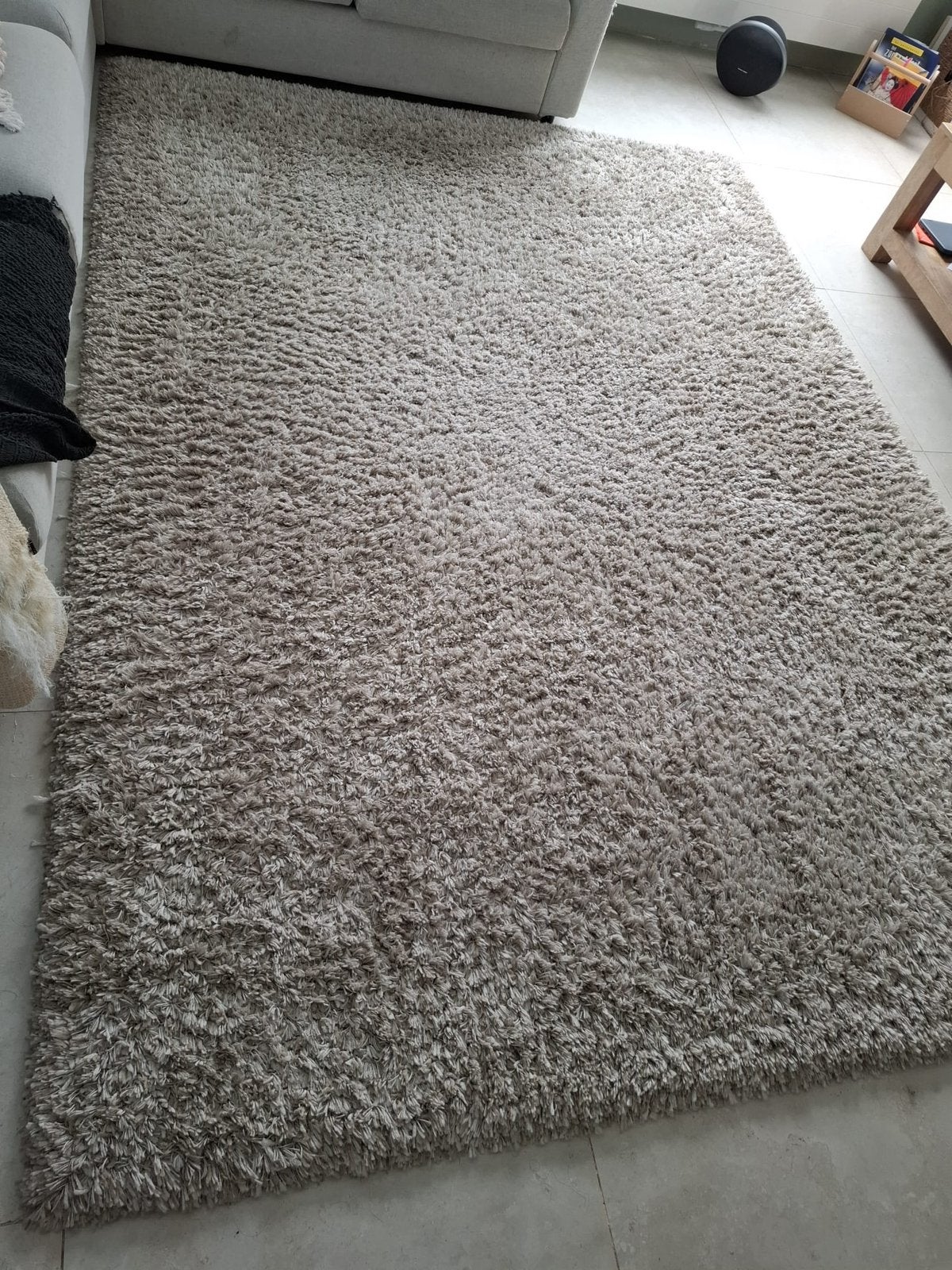Tapijt hoogpolig, Huis en Inrichting, Ophalen, Gebruikt, 200 cm of meer, 200 cm of meer