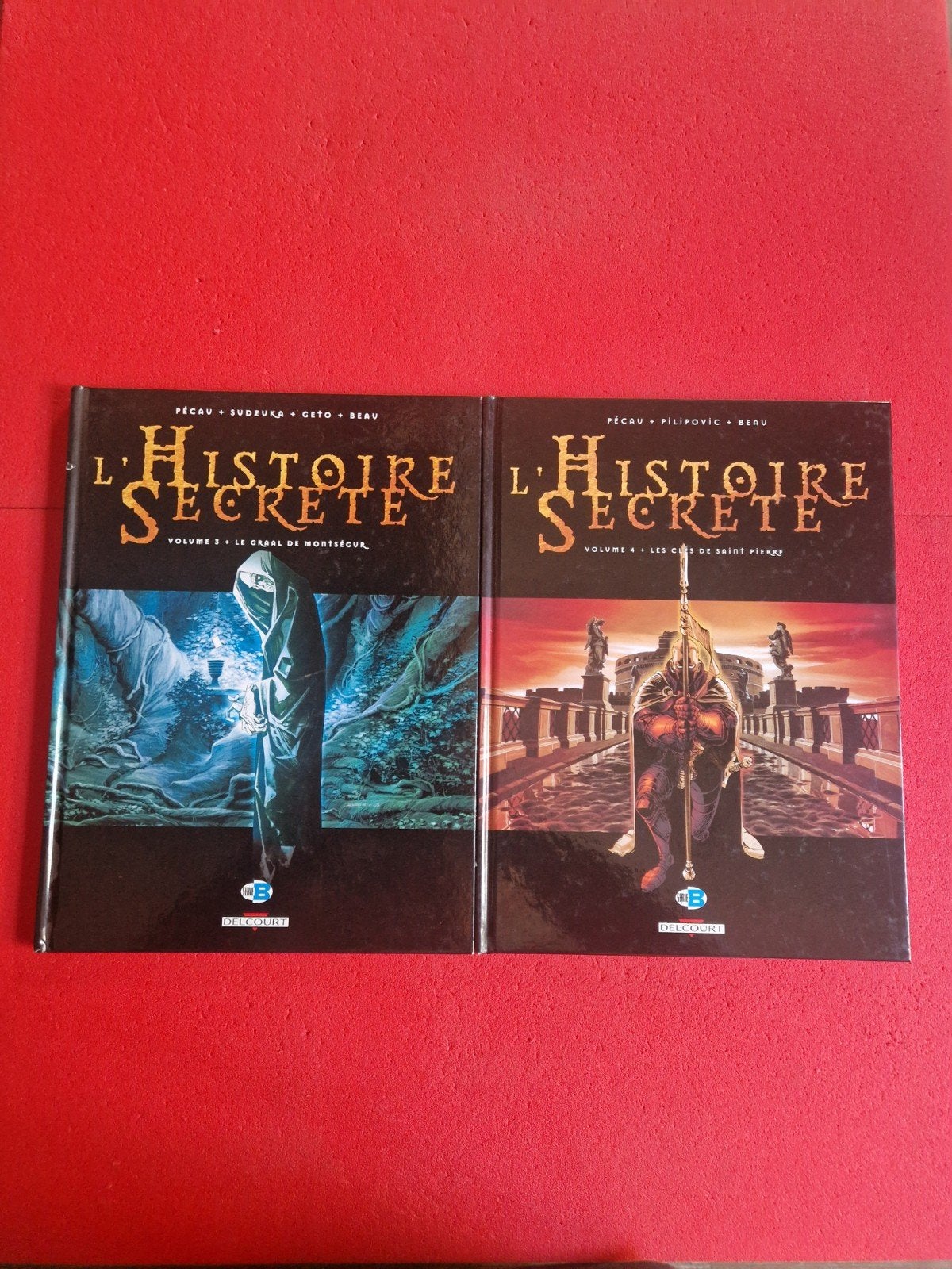 lot de 2 bd l histoire secrète 3 et 4, Enlèvement ou Envoi