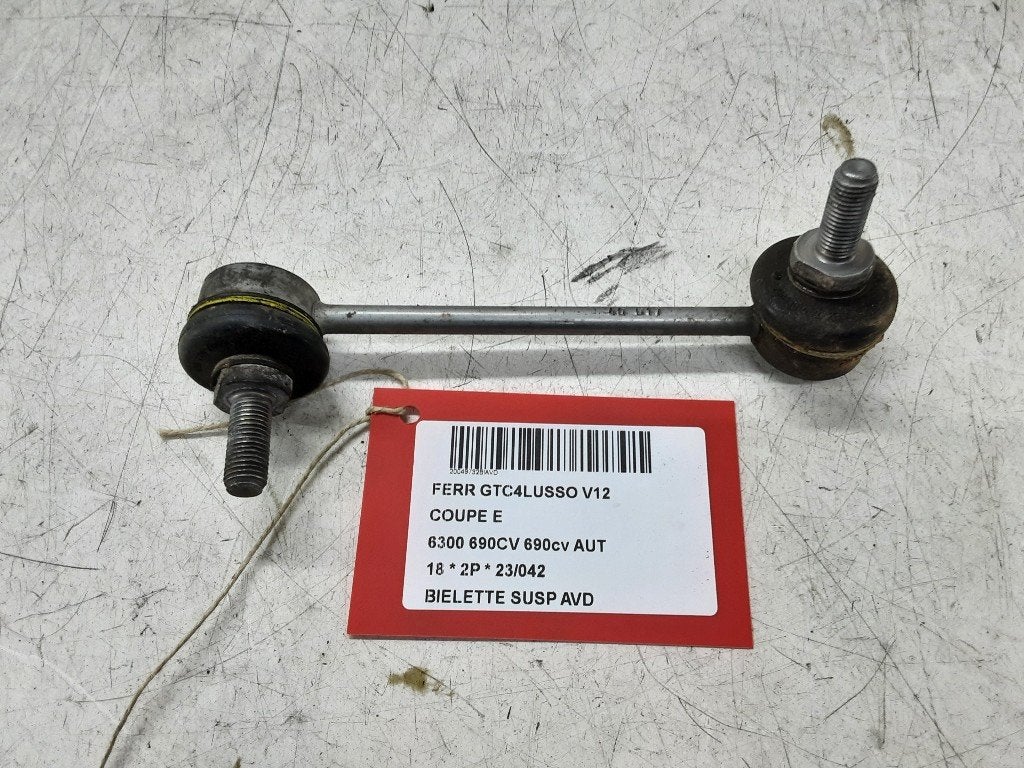STABILISATORSTANG KOPPELSTANG RECHTS VOOR GTC4 Lusso, Gebruikt, Mevr. I. Hauben, Ferrari, Rue de l'Espoir 34 34
4030  GRIVEGNÉE, BE