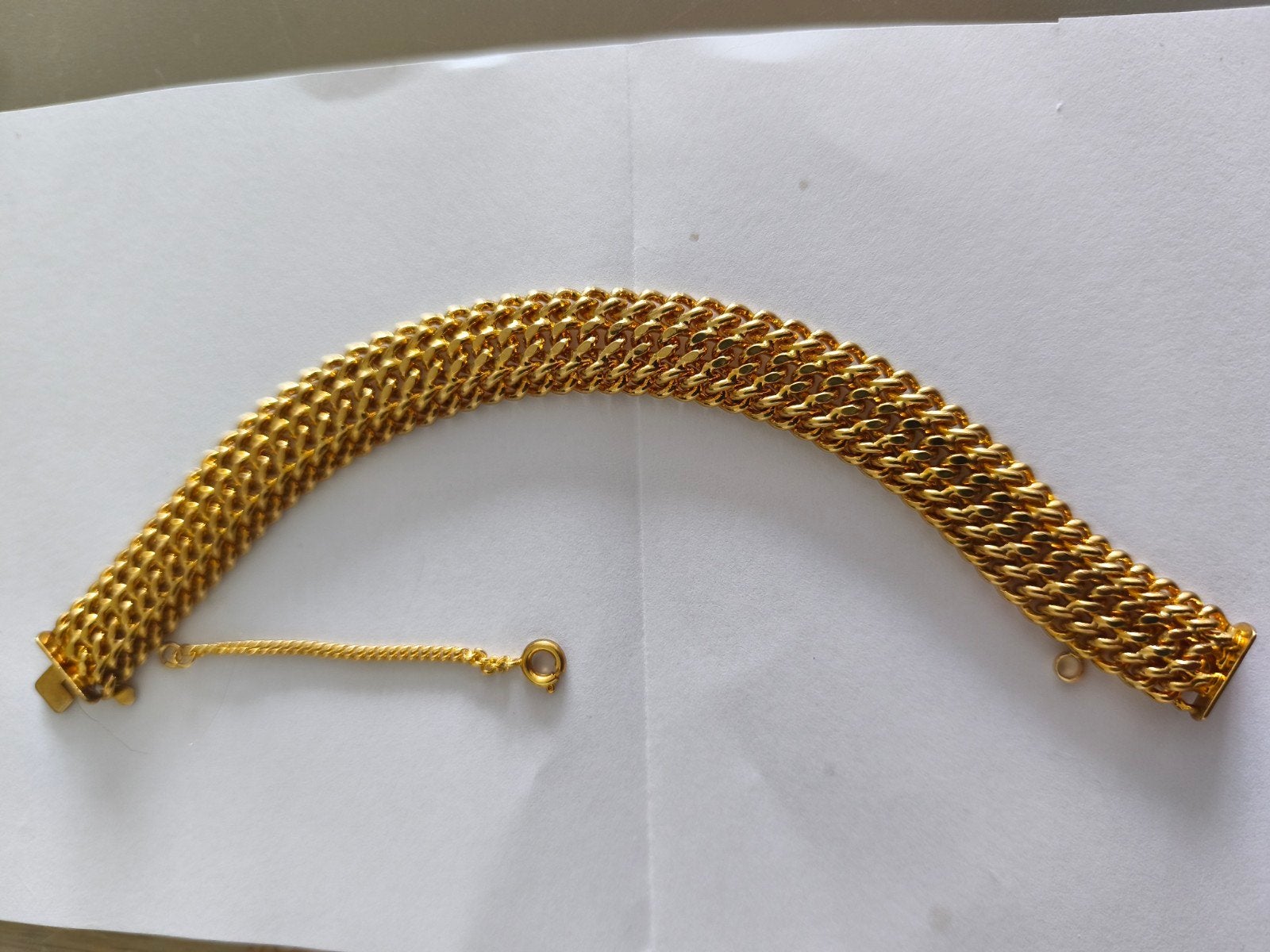 Bracelet plaqué or, Bijoux, Sacs & Beauté, Enlèvement, Or, Or